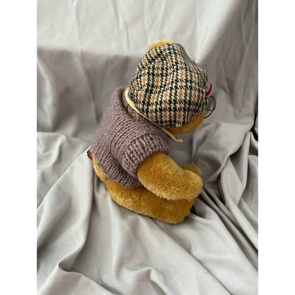 Vintage Stuffed Teddy Bear Sherwood The Brass Button Collection Long Life 1996 - Picture 4 of 7